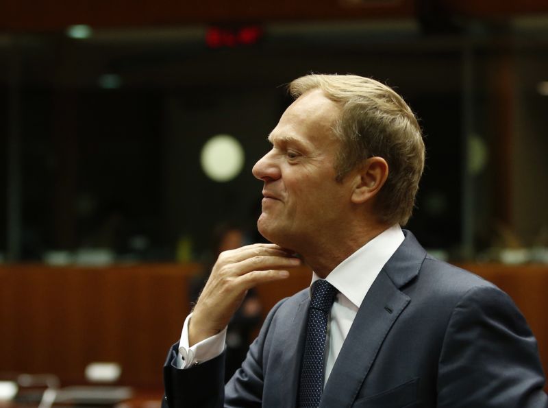 Předseda Evropské rady Donald Tusk.