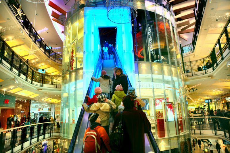Obchodní centrum Palladium v Praze.
