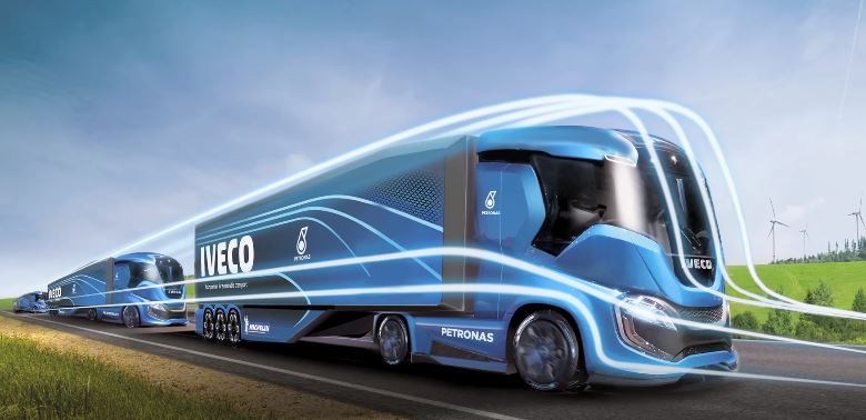 Návrh kamionu budoucnosti Iveco Z. Návrh kamionu budoucnosti Iveco Z.