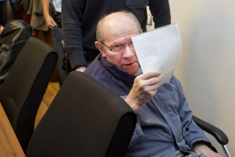 Na snímku obžalovaný Josef Šimek.
