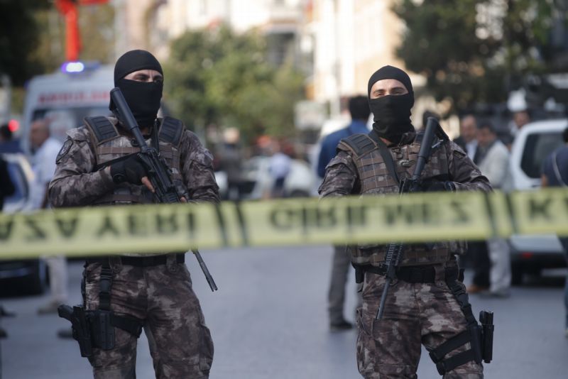 Turečtí policisté.