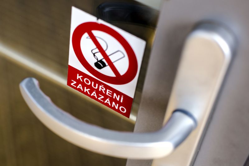 Zákaz kouření (ilustrační foto).