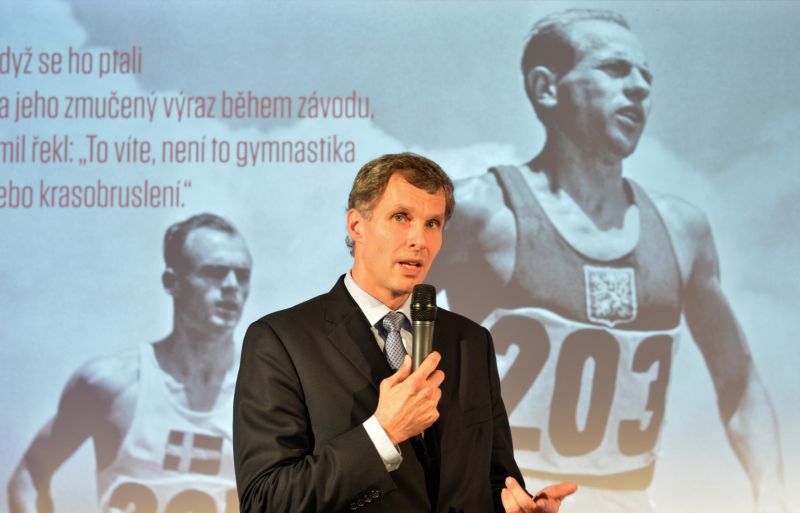 Předseda Českého olympijského výboru Jiří Kejval.