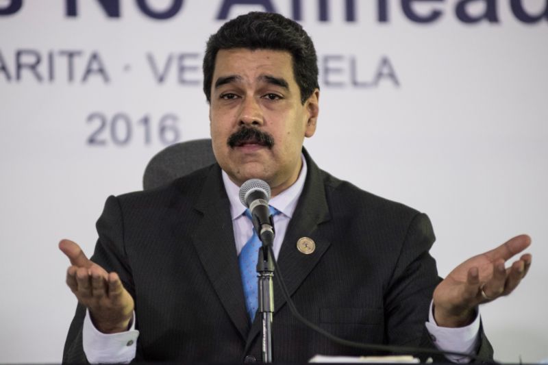 Prezident Nicolás Maduro (Venezuela). Prezident Nicolás Maduro (Venezuela).