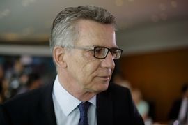 Německý ministr vnitra Thomas de Maizière.