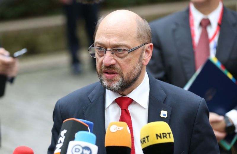 Předseda Evropského parlamentu Martin Schulz.