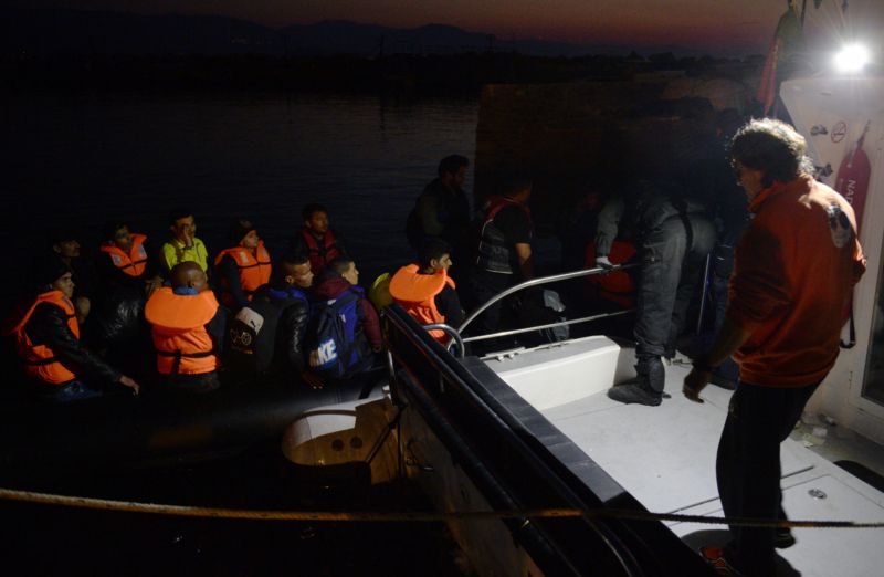 Záchranná akce v sicilské Katánii pomohla 759 migrantům (ilustrační foto).