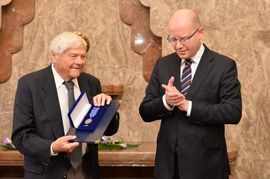 Jiří Brady (vlevo) a Bohuslav Sobotka.