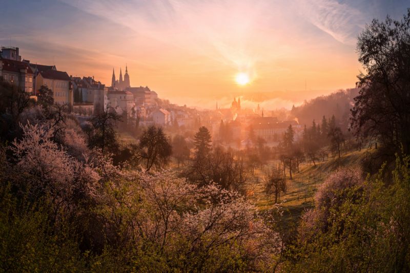 Malá strana – pohled z Petřína, PrahaAutor: Peter Čech