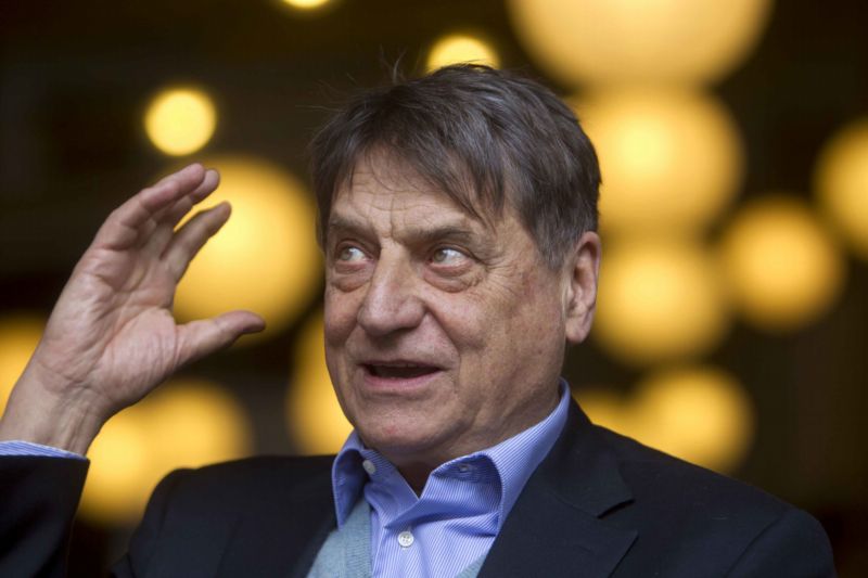 Italský spisovatel Claudio Magris.