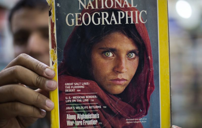 Fotografie od Steva McCurryho. 