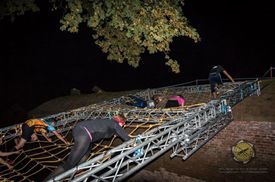 Snímek z akce Gladiator Race 2016.