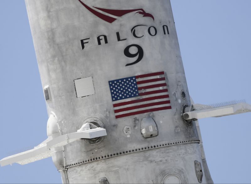 Raketa Falcon 9.
