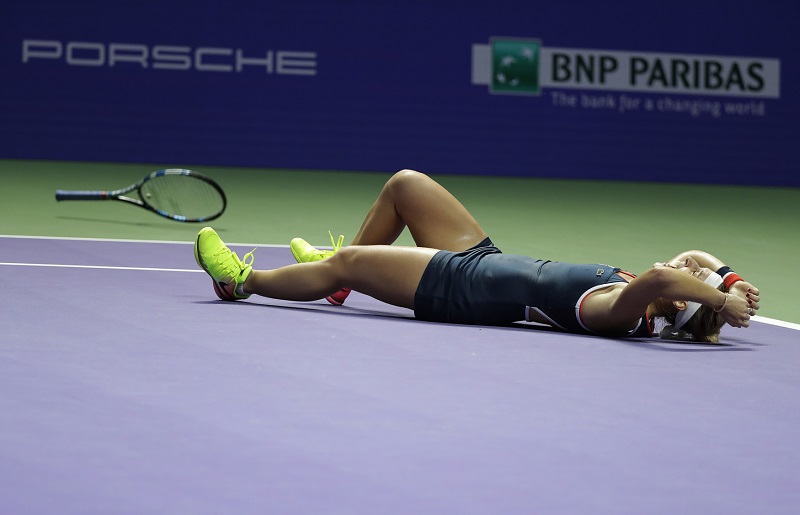 Dominika Cibulková slaví postup do finále Masters