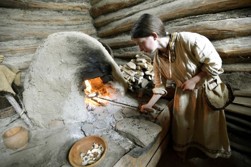 Archeoskanzen Modrá.