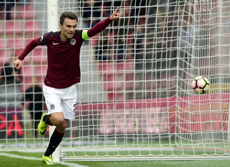 Fotbalista Sparty David Lafata.
