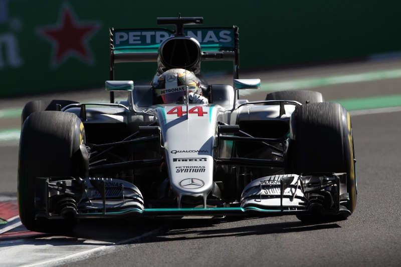 Britský pilot formule 1 Lewis Hamilton.