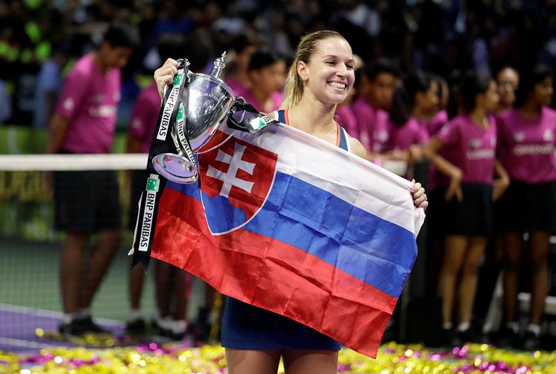 Dominika Cibulková rozzářila Slovensko.