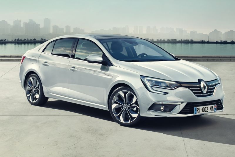Nový Mégane GrandCoupé přebral mnoho stylistických prvků od ostatních modelů z řady Mégane.