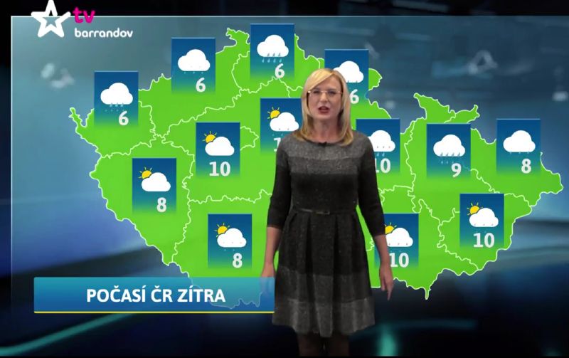 Moderátorka Štěpánka Duchková. Moderátorka Štěpánka Duchková.