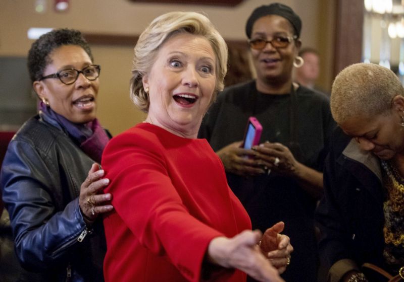 Hillary Clintonová.