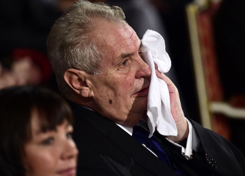 Prezident Miloš Zeman.