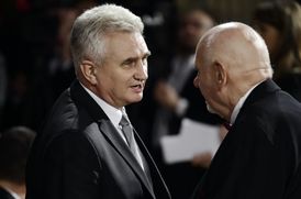 Milan Štěch (vlevo) na snímku s Pavlem Rychetským.