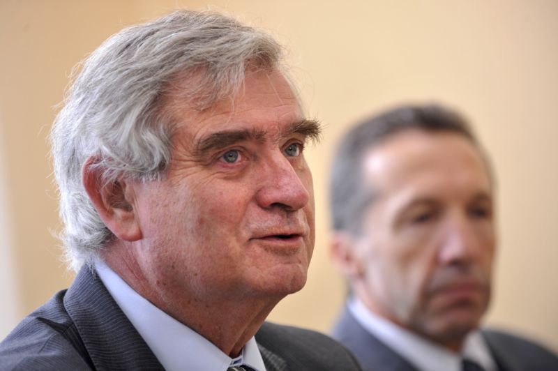 Primátor Rudolf Chloupek (ČSSD).