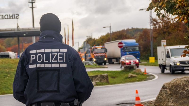 Německá policie (ilustrační foto).