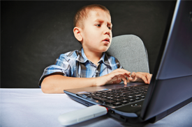 Dětská závislost (ilustrační foto).