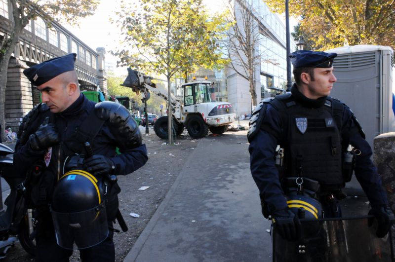 Francouzská policie.