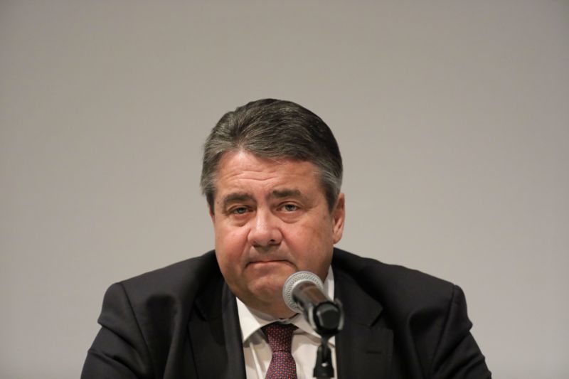 Německý vicekancléř a ministr hospodářství Sigmar Gabriel.