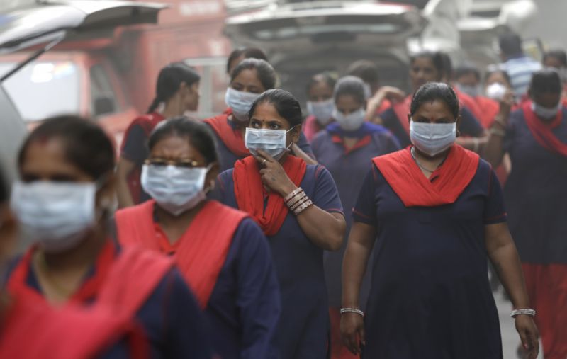 Smog v Dillí.