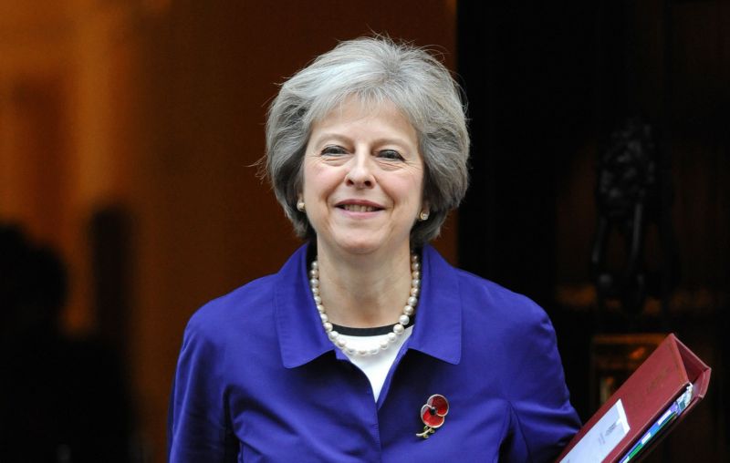 Premiérka Theresa Mayová.