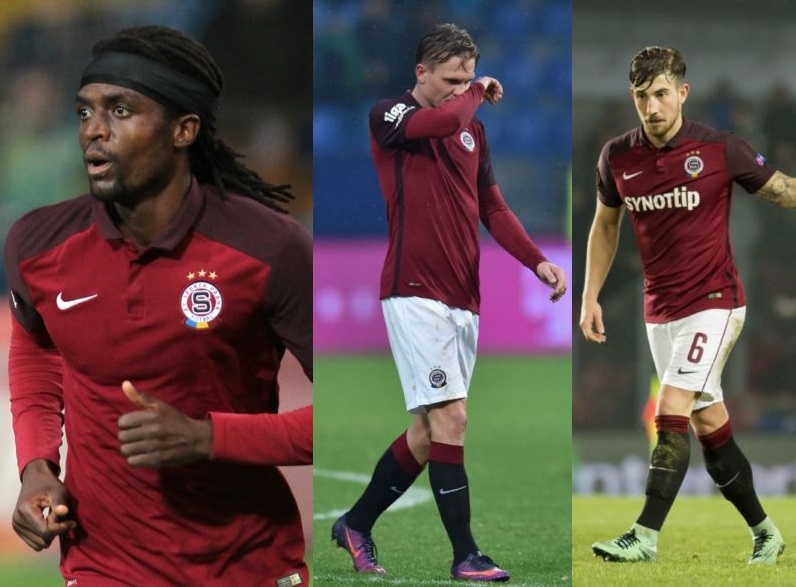 Fotbalisté pražské Sparty v poslední době prosluli i kontroverzními gesty.