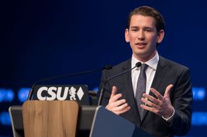 Rakouský ministr zahraničí Sebastian Kurz.