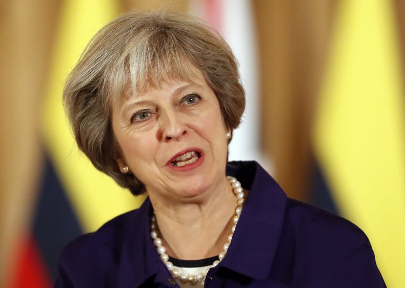 Britská premiérka Theresa Mayová.