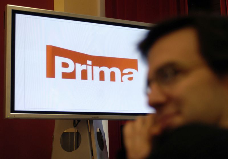 Logo televize Prima.
