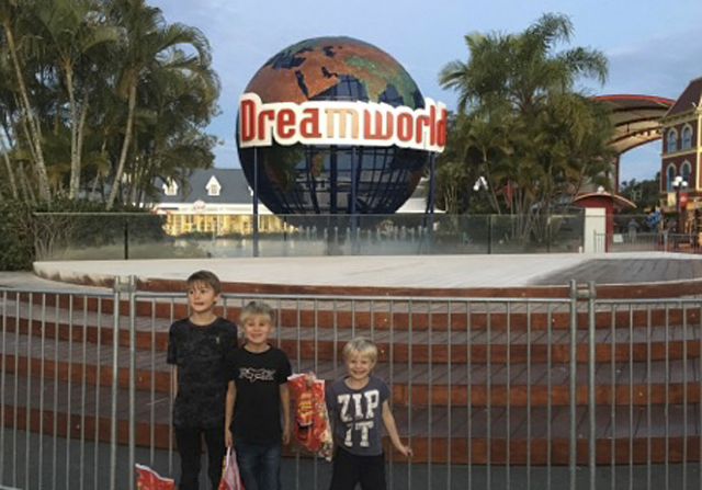 Zábavní park Dreamworld.