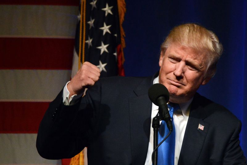 Kandidát Donald Trump.