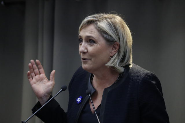 Marine Le Penová. Marine Le Penová.