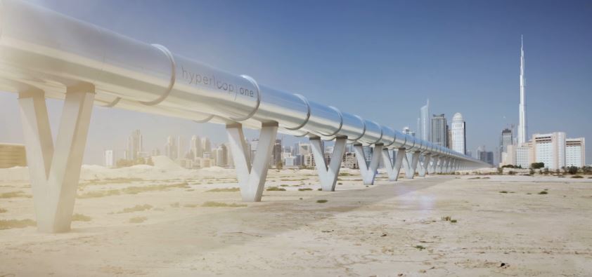 Přepravní kapsle v hyperloopu mají dosahovat rychlosti až 1200 kilometrů v hodině.