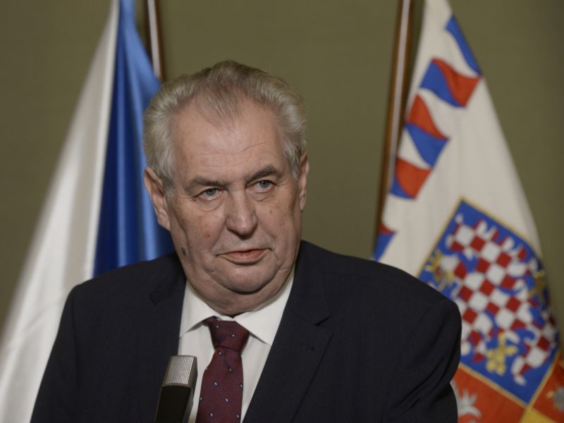 Miloš Zeman se během kampaně netajil podporou Donalda Trumpa.