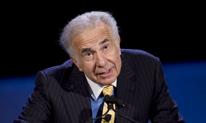 Americký investor Carl Icahn.