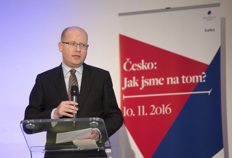 Premiér Sobotka na konferenci Jak jsme na tom? Premiér Sobotka na konferenci Jak jsme na tom?