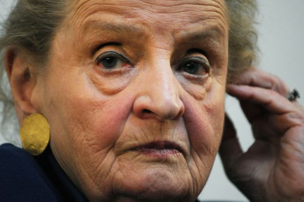 Bývalá ministryně zahraničí Spojených států Madeleine Albrightová.