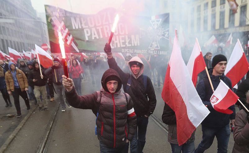 V Polsku probíhá demonstrace. 