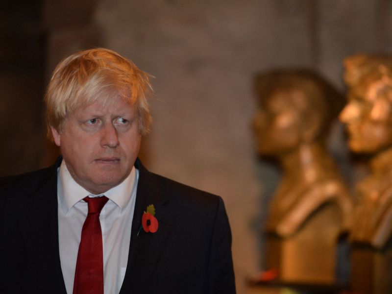 Boris Johnson.
