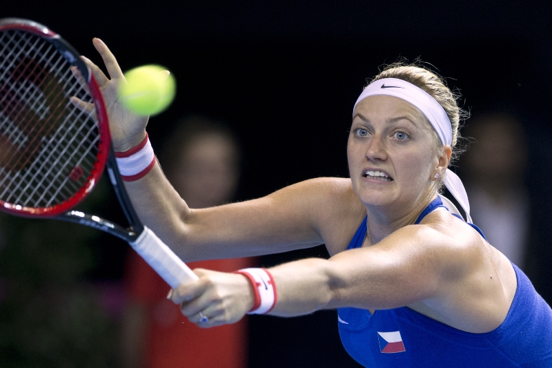 Petra Kvitová po boji prohrála s Garciaovou.