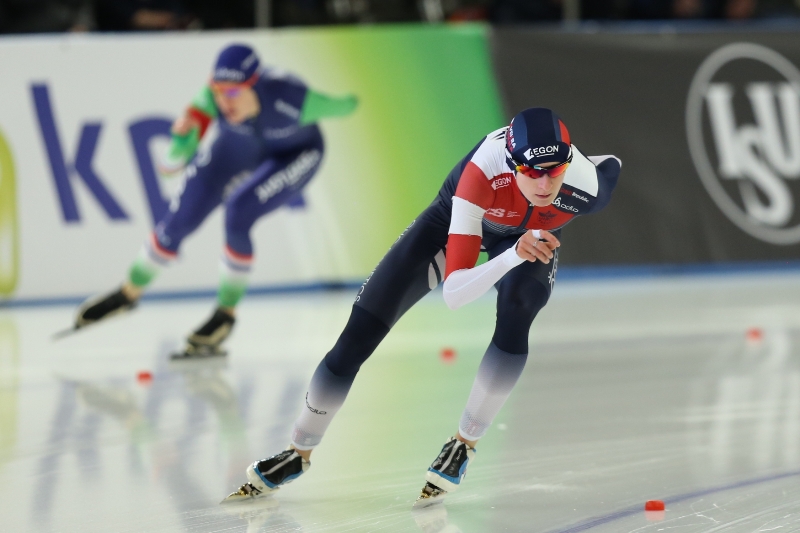 Česká rychlobruslařka Martina Sáblíková.